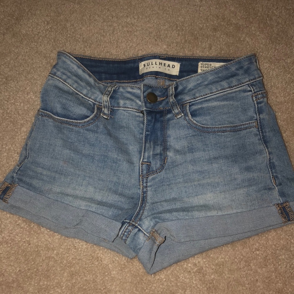 packing high rise shorts